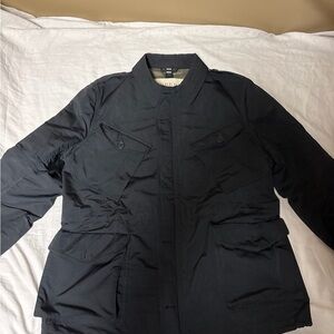 Burberry Men's Black Military Jacket